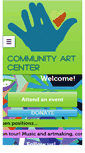 Mobile Screenshot of communityartcenter.org